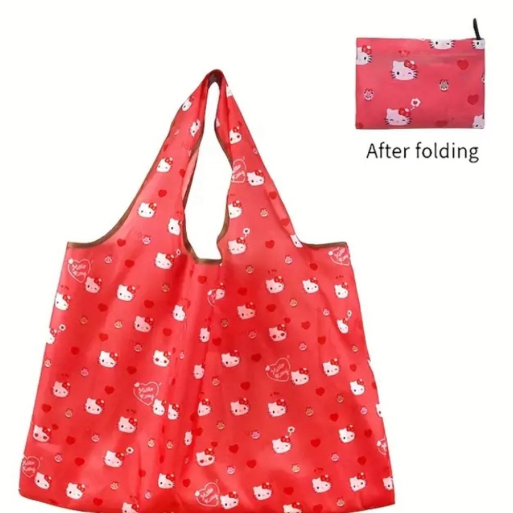Hello Kitty reusable shopping bag
